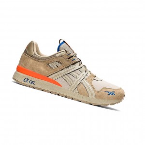 Putty / Shocking Orange Men's Asics GT-II RE Sneakers | 471-ZXDMNW