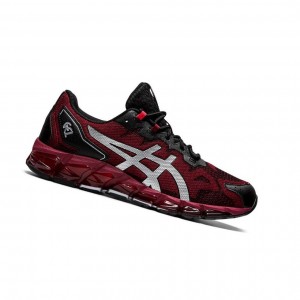 Red Men's Asics GEL-QUANTUM 360 6 Sneakers | 486-MXBORJ