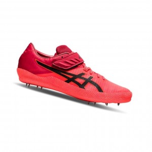 Red Men's Asics HIGH JUMP PRO 2 R Track Shoes | 027-ITQWJZ