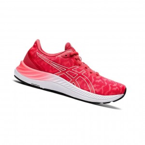 Red Women's Asics GEL-EXCITE 8 Twist Running Shoes | 193-KDPECL