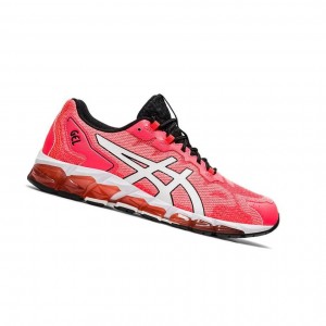 Red Women's Asics GEL-QUANTUM 360 6 Sneakers | 428-MSGVUC
