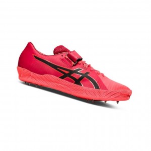 Red Women's Asics HIGH JUMP PRO Track Shoes | 925-CSWNGM