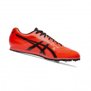 Red Women's Asics HYPER LD 6 Track Shoes | 236-BRHSZK