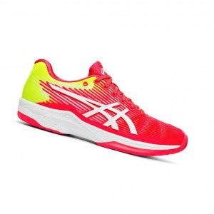 Red Women's Asics SOLUTION SPEED FF Tennis Shoes | 016-WEASJM
