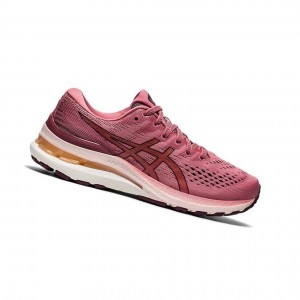 Rose Women's Asics GEL-KAYANO 28 Running Shoes | 086-LNTQOC