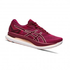 Rose Women's Asics GLIDERIDE Running Shoes | 236-HGFDXL