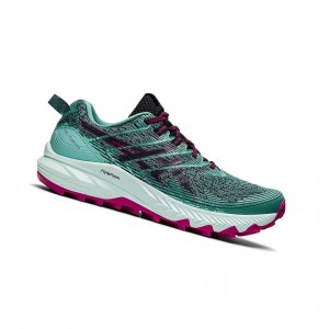 Sage / Black Women's Asics GEL-Trabuco 10 Trail Running Shoes | 391-ROPVFZ