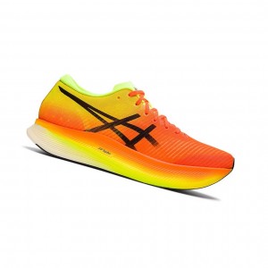 Shocking Orange / Black Men's Asics METASPEED SKY Running Shoes | 143-IEXUBH