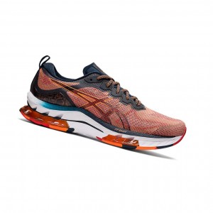 Shocking Orange / Shocking Orange Men's Asics GEL-KINSEI BLAST LE Running Shoes | 271-CHPRJU
