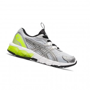 Silver Kids' Asics GEL-QUANTUM 90 3 PS Sneakers | 738-ZTHLBV