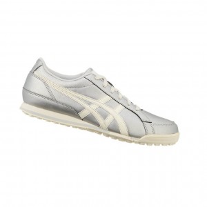 Silver Men's Asics GEL-PRESHOT Golf Shoes | 974-LOFBND