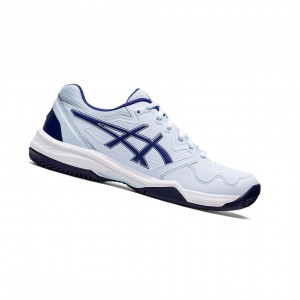Soft Sky / Dive Blue Women's Asics GEL-DEDICATE 7 CLAY Tennis Shoes | 275-HQUEDS