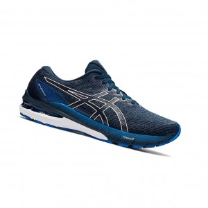 Thunder Blue / French Blue Men's Asics GT-2000 10 Running Shoes | 960-LFDOGC