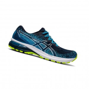 Turquoise Men's Asics GT-2000 Running Shoes | 730-CJBMAR