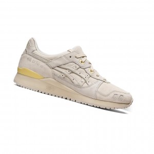 Vanilla / Smoke Grey Men's Asics GEL-LYTE III OG CONNECT Sneakers | 609-ISJTKL