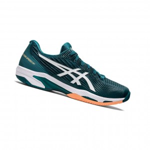 Velvet Pine / White Men's Asics SOLUTION SPEED FF 2 Tennis Shoes | 042-IESLFV