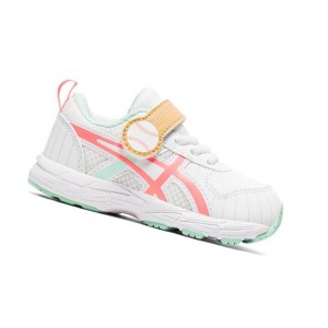 White Kids' Asics CONTEND 6 TS SCHOOL YARD Running Shoes | 157-WJFUDH