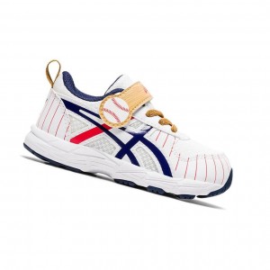 White Kids' Asics CONTEND 6 TS SCHOOL YARD Running Shoes | 741-UYVPMN