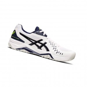 White Men's Asics GEL-CHALLENGER 12 Tennis Shoes | 834-MTLSEY
