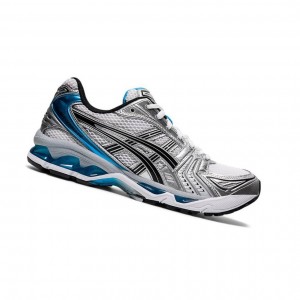White Men's Asics GEL-KAYANO 14 Sneakers | 485-HZQKRC