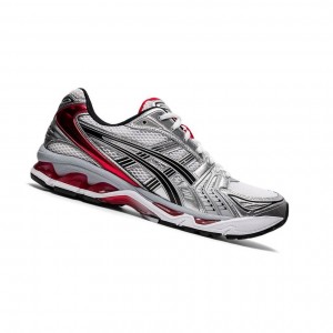 White Men's Asics GEL-KAYANO 14 Sneakers | 803-WOBCUE