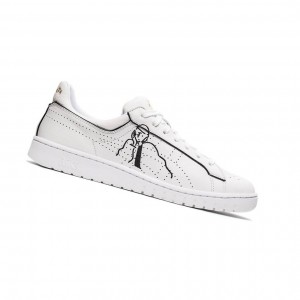 White Men's Asics GEL-PTG Sneakers | 923-CLOVGA