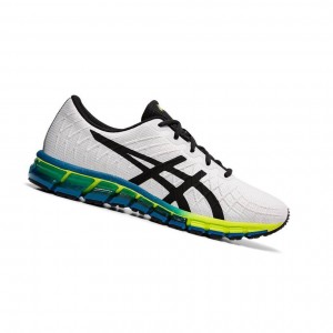 White Men's Asics GEL-QUANTUM 180 4 Sneakers | 561-LIGKDX
