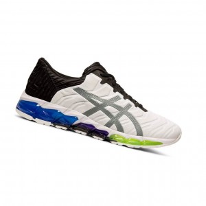 White Men's Asics GEL-QUANTUM 360 5 Sneakers | 824-QRKMDU
