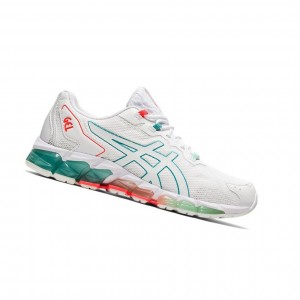 White Men's Asics GEL-QUANTUM 360 6 Sneakers | 527-UJFHCW