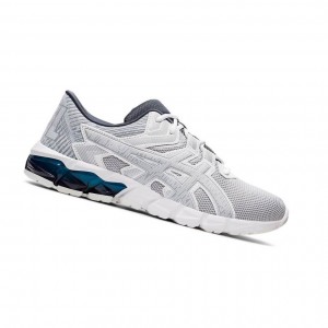 White Men's Asics GEL-QUANTUM 90 2 Sneakers | 827-YRJQHV
