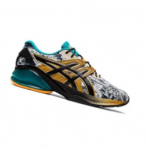 White Men's Asics GEL-QUANTUM INFINITY JIN Sneakers | 346-WXUZNR