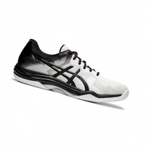 White Men's Asics GEL-TACTIC 2 Volleyball Shoes | 561-TGKVLZ