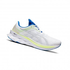 White Men's Asics NOVABLAST Running Shoes | 815-ZCDMQJ