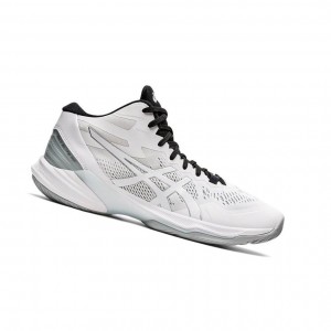 White Men's Asics SKY ELITE FF MT 2 Volleyball Shoes | 452-OVIYMJ