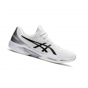 White Men's Asics SOLUTION SPEED FF 2 Tennis Shoes | 372-MWNQPZ