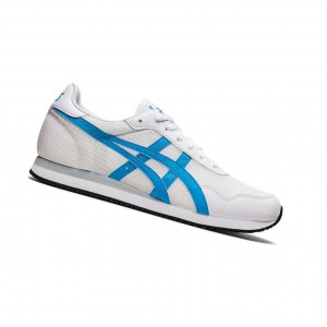White Men's Asics TIGER RUNNER Sneakers | 940-QHBFMK