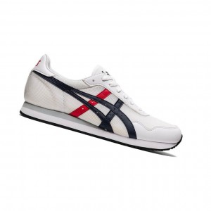 White Men's Asics TIGER RUNNER Sneakers | 352-FXZYPT