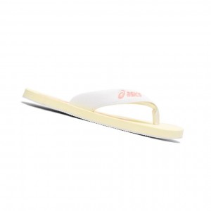 White Men's Asics ZORIAN BM Sandals | 354-ZOLPHM