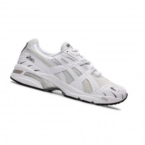 White Women's Asics GEL-1090 Sneakers | 748-DMUTIC