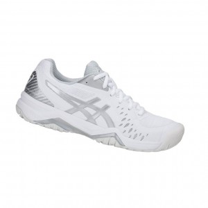 White Women's Asics GEL-CHALLENGER 12 Tennis Shoes | 735-UJYIXB