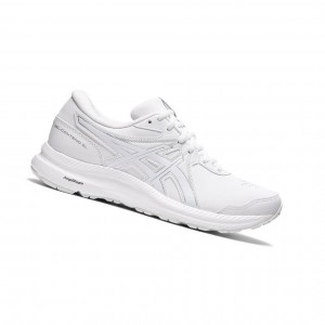 White Women's Asics GEL-CONTEND SL Running Shoes | 302-VHYPSX