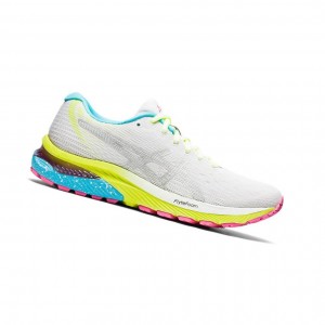 White Women's Asics GEL-CUMULUS 22 LITE-SHOW Running Shoes | 427-BWFYKD