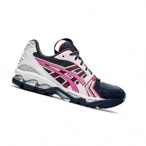 White Women's Asics GEL-KAYANO 14 Sneakers | 132-KVTXJS