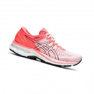 White Women's Asics GEL-KAYANO 27 TOKYO Running Shoes | 019-UTSFDE