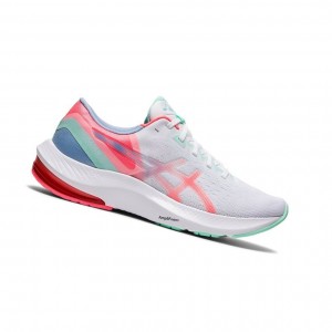 White Women's Asics GEL-PULSE 13 Running Shoes | 578-UCDMPS