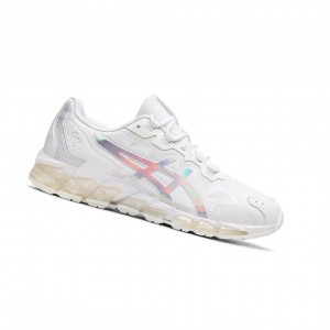 White Women's Asics GEL-QUANTUM 360 6 Sneakers | 376-UCZEDG