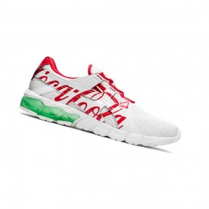 White Women's Asics GEL-QUANTUM 90 TYO Sneakers | 368-LFCZQD