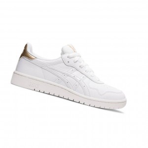 White Women's Asics JAPAN S Sneakers | 523-EOCMHV