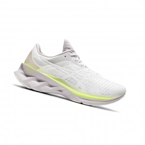 White Women's Asics NOVABLAST Running Shoes | 901-REHIQW