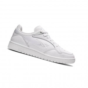 White Women's Asics SKYCOURT Sneakers | 269-GWIXRN